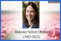 Blakeney Schick Obituary, What Happened To Blakeney Schick? How Did Blakeney Schick Die?