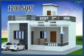 How big is a 1200 sq ft house?