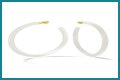 White Hoop Earrings a la Tracee Ellis Ross’ Alison Lou Pair